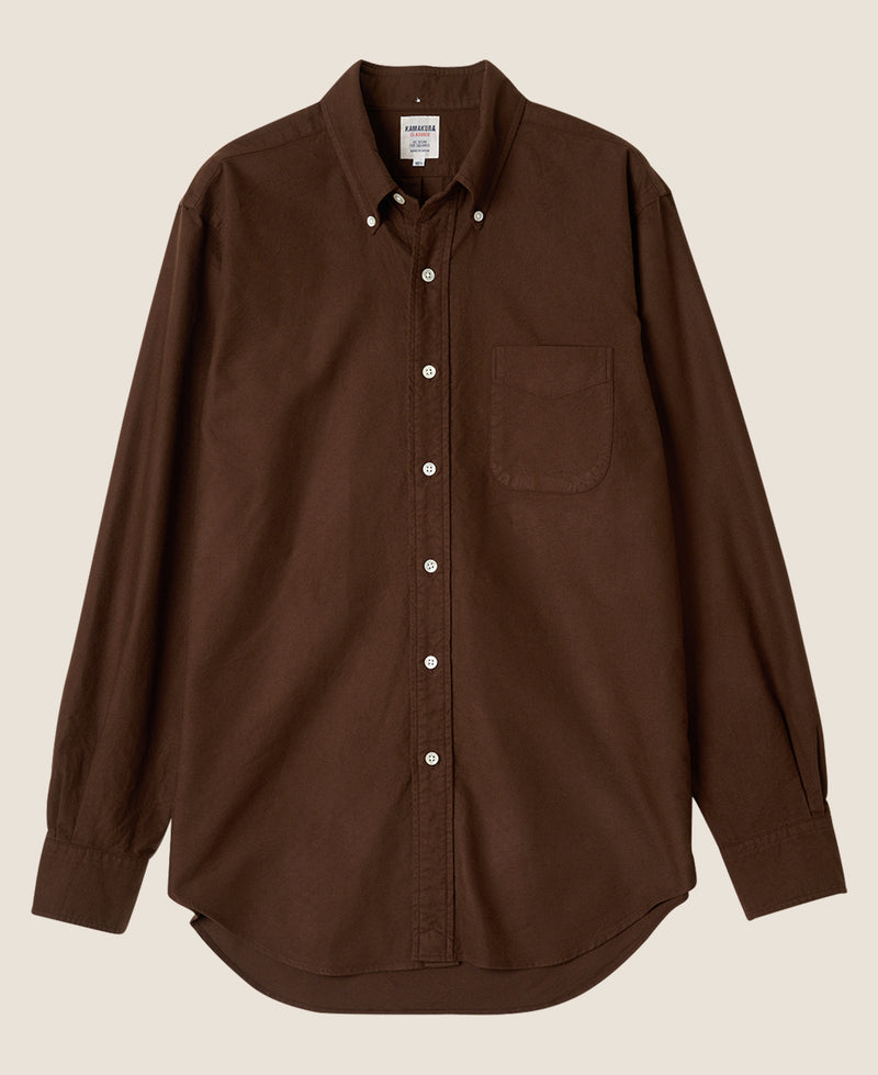 VINTAGE IVY - Button Down BRUSHED OXFORD