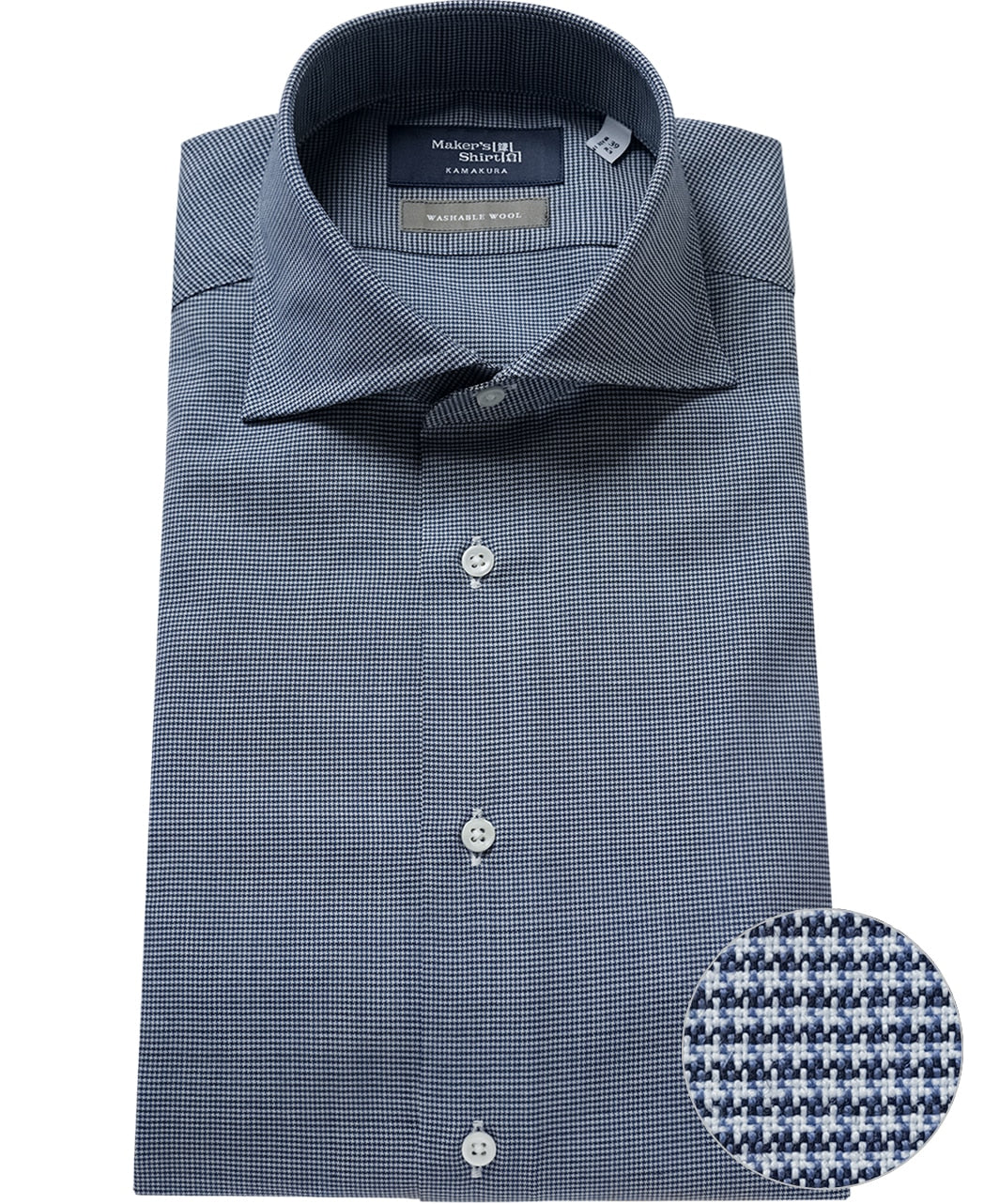 TOKYO SLIM FIT - Italian Spread Washable Wool Kamakura Shirts Global Online Store TOKYO SLIM FIT - Italian Spread Washable Wool Kamakura Shirts Global Online Store