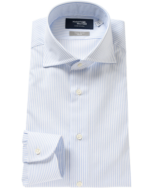 Time is on ITALIAN COLLAR DOBBY STRIPE