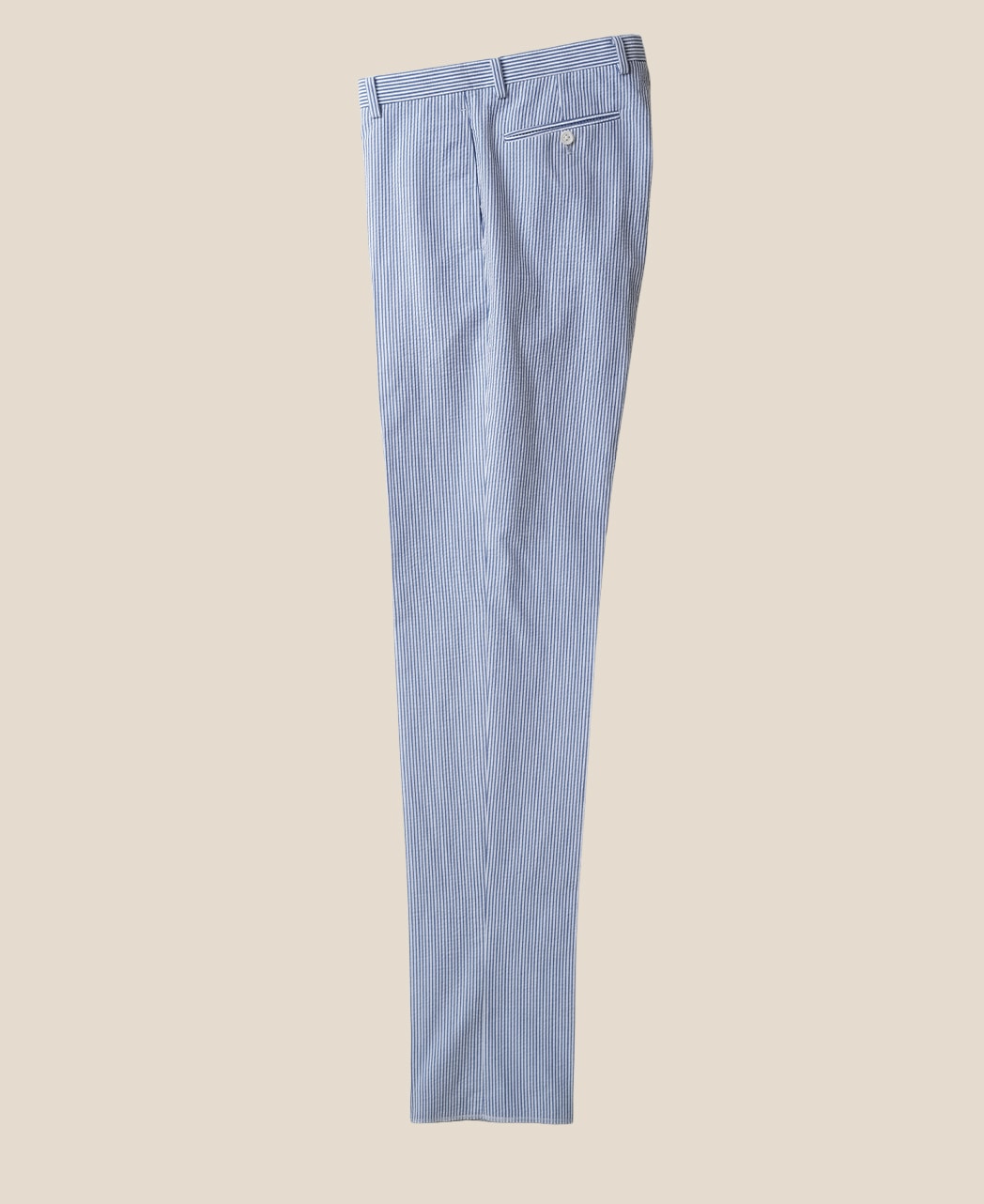 Classic Cut Ivy Trousers Seersucker Stripe – Kamakura Shirts