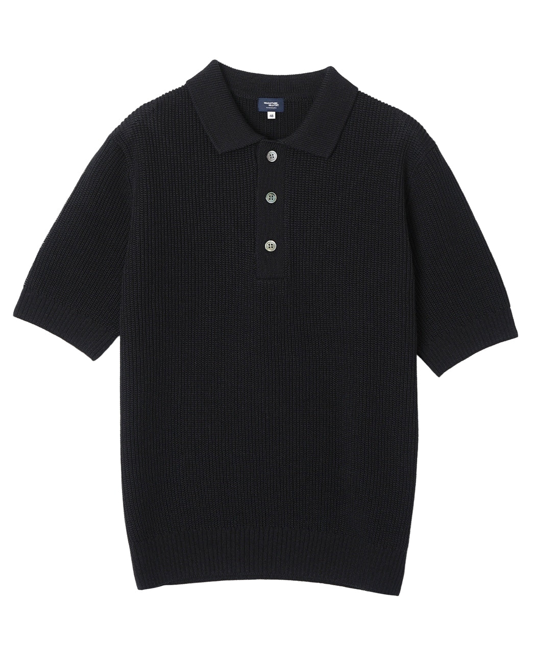Polo Sweater Stussy Cable Short Sleeve Polo The Johnny Collar Polo