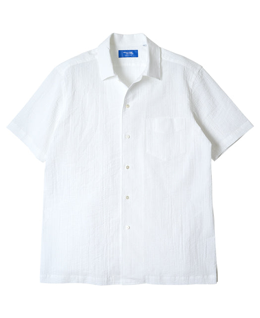 open dress shirt Women's White Fitted Open Tie Back Shirt