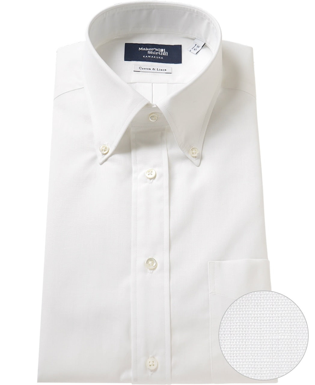 TOKYO SLIM FIT - Button Down Cotton Linen Kamakura Shirts Global Online Store TOKYO SLIM FIT - Button Down Cotton Linen Kamakura Shirts Global Online Store