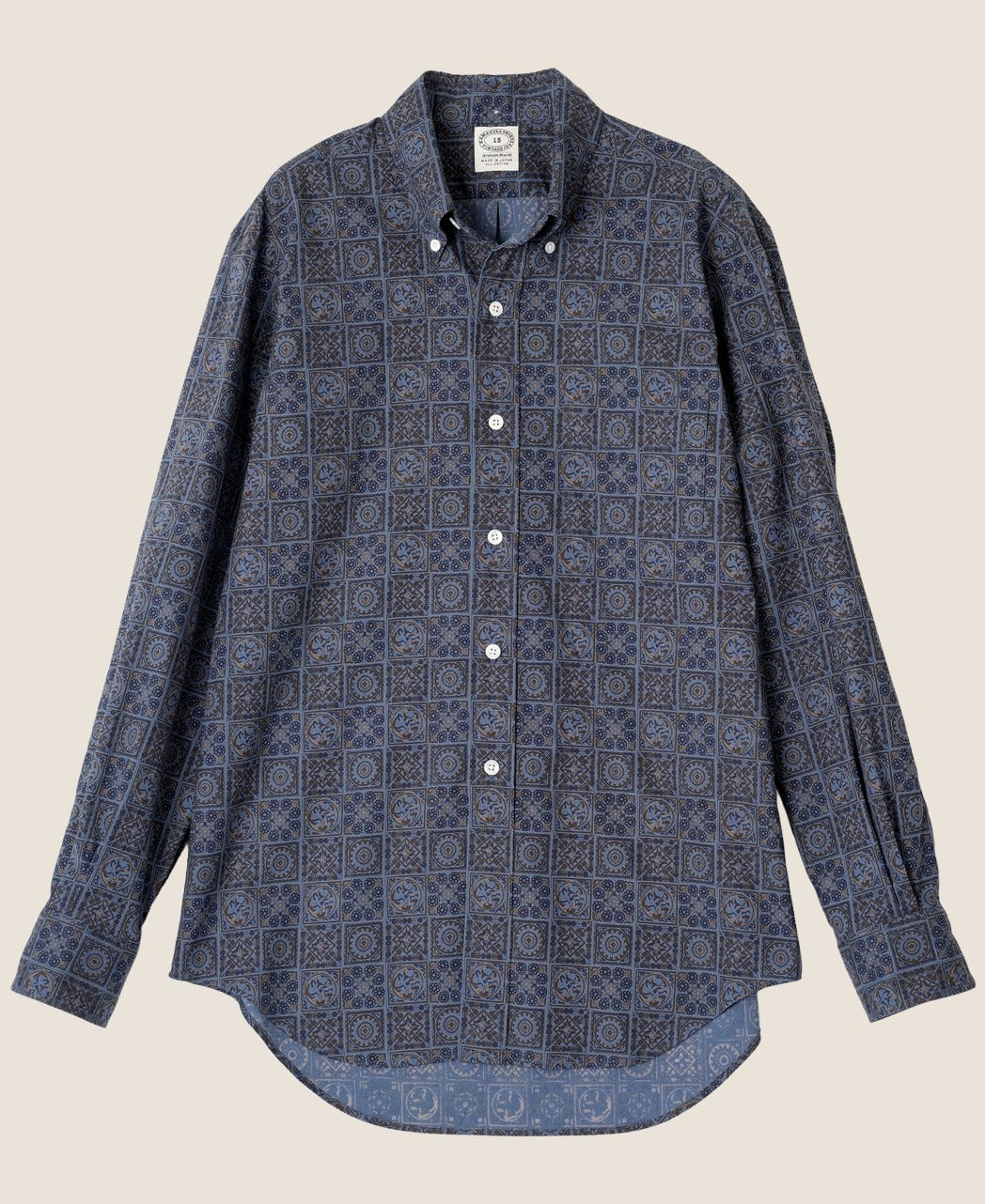 VINTAGE IVY BATIK PRINT SHIRT – Kamakura Shirts Global Online Store