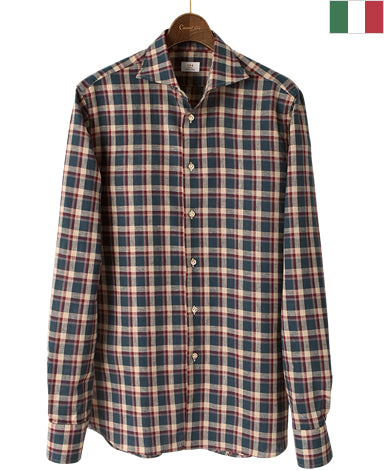 Napoli Shirt - Spread Collar Made in Italy – Kamakura Shirts