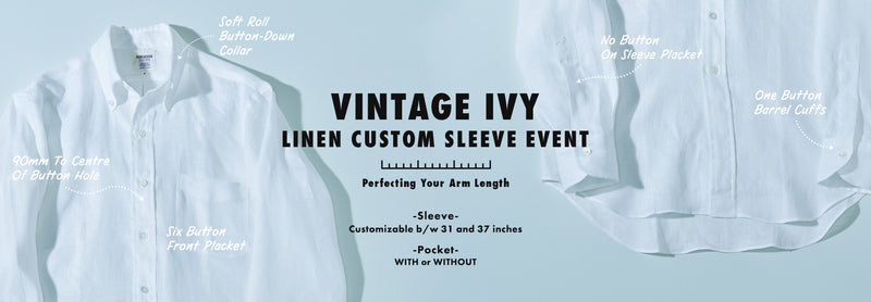 AMETORA Linen Custom Sleeve Event