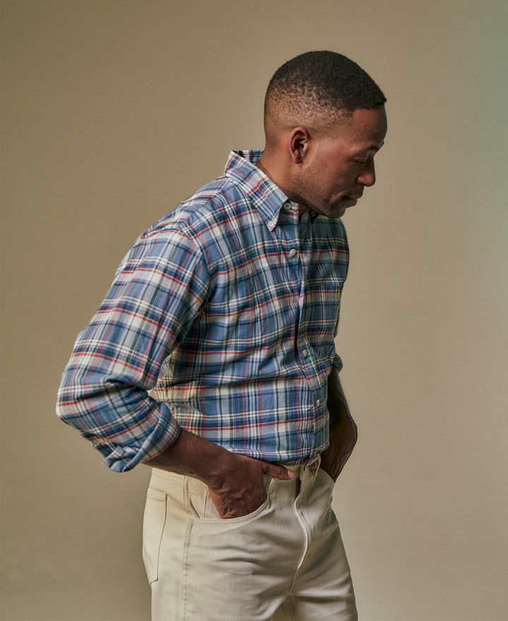 Vintage Ivy Organic Indian Cotton Madras Check Shirt – Kamakura