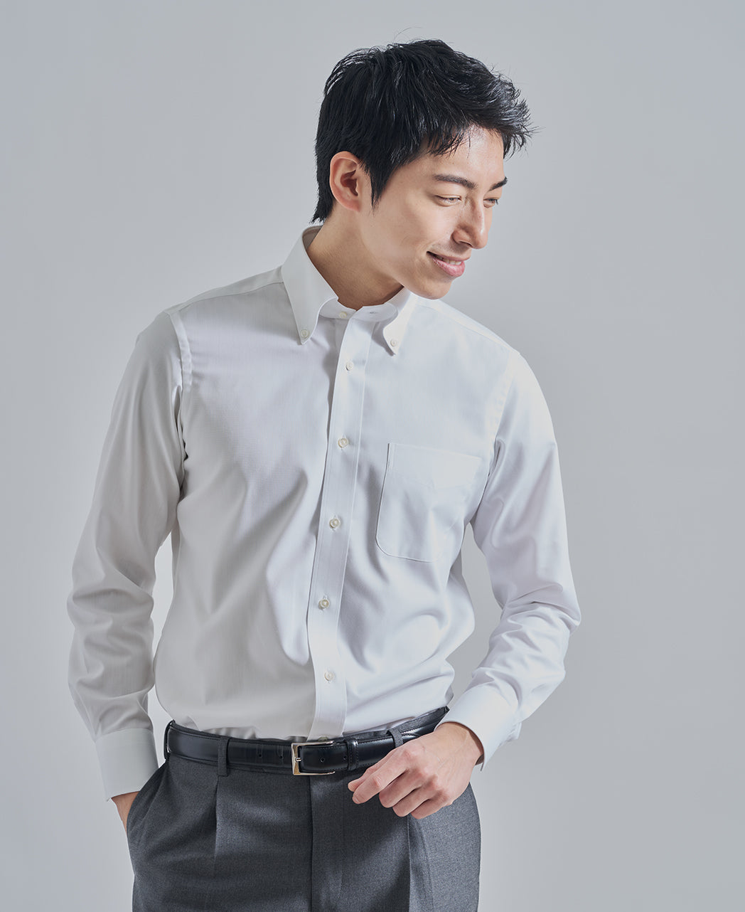 mens slim fit oxford dress shirt Men's Slim-Fit Oxford Shirt White Tall Size XL