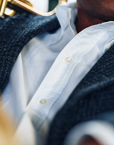 Button-Down Selvedge Oxford Shirt