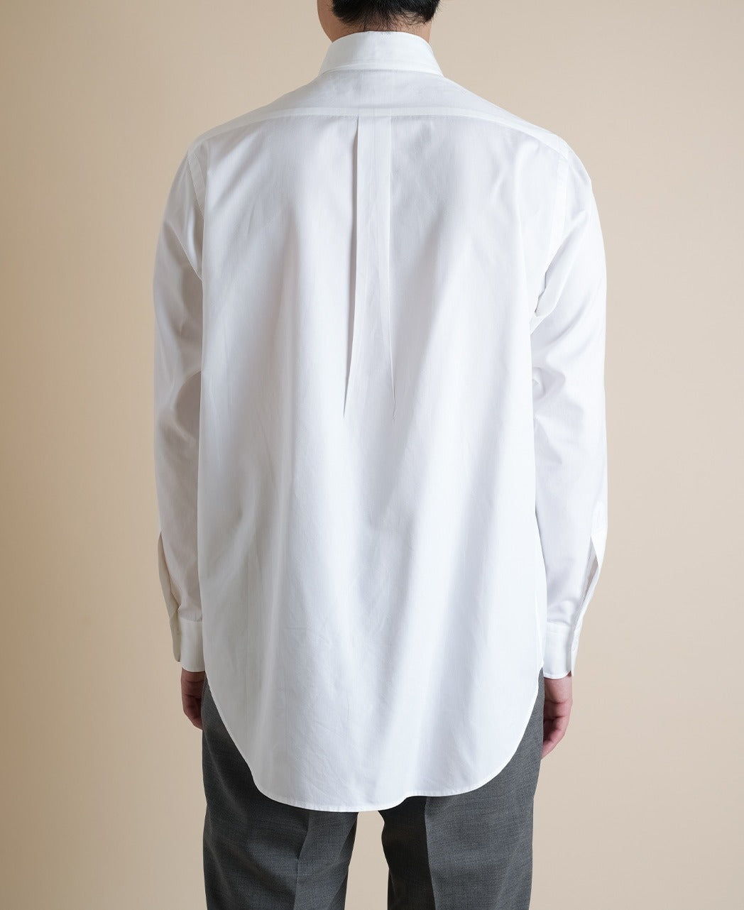 straight collar dress shirt AMETORA SELVEDGE POPLIN – Kamakura Shirts Global Online Store the-luxe-rib-low-back-mini-stone Simple black tea length collar Pinpoint is an Color:Short black OP