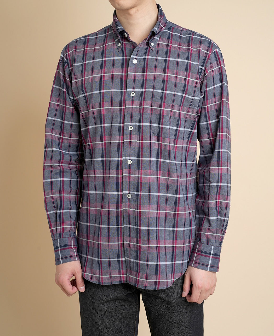 madras dress shirt Cape Madras | Men's Madras Long Sleeve Shirt