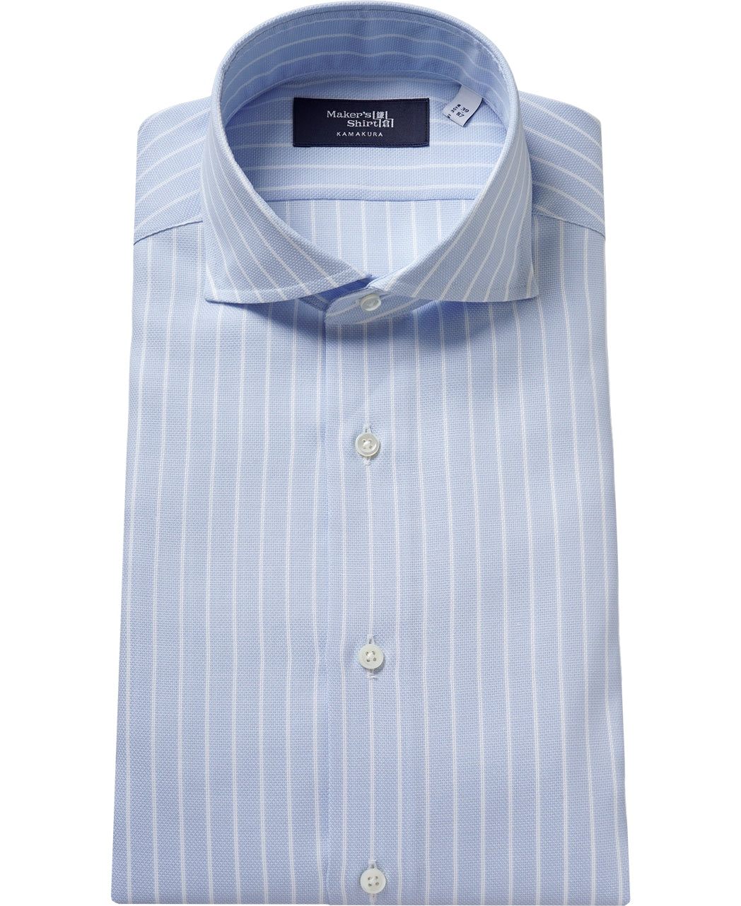 Tokyo Slim Fit Shirt - Cutaway Ice Cotton – Kamakura Shirts Global ...