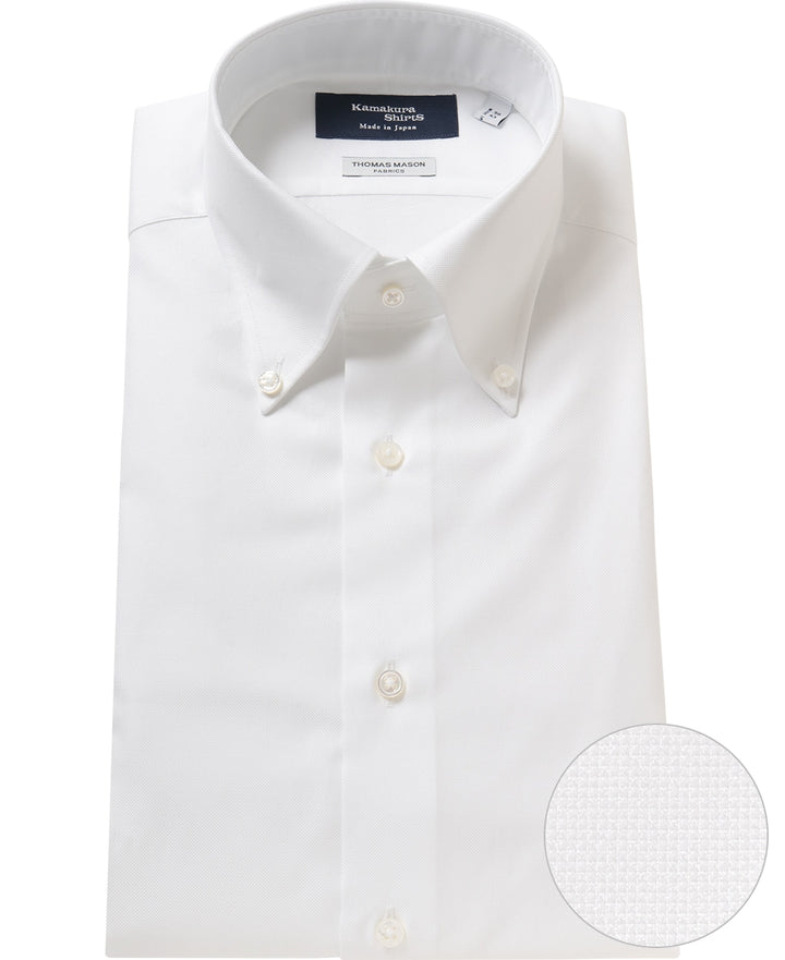 TOKYO SLIM FIT - Button Down Royal Oxford THOMAS MASON