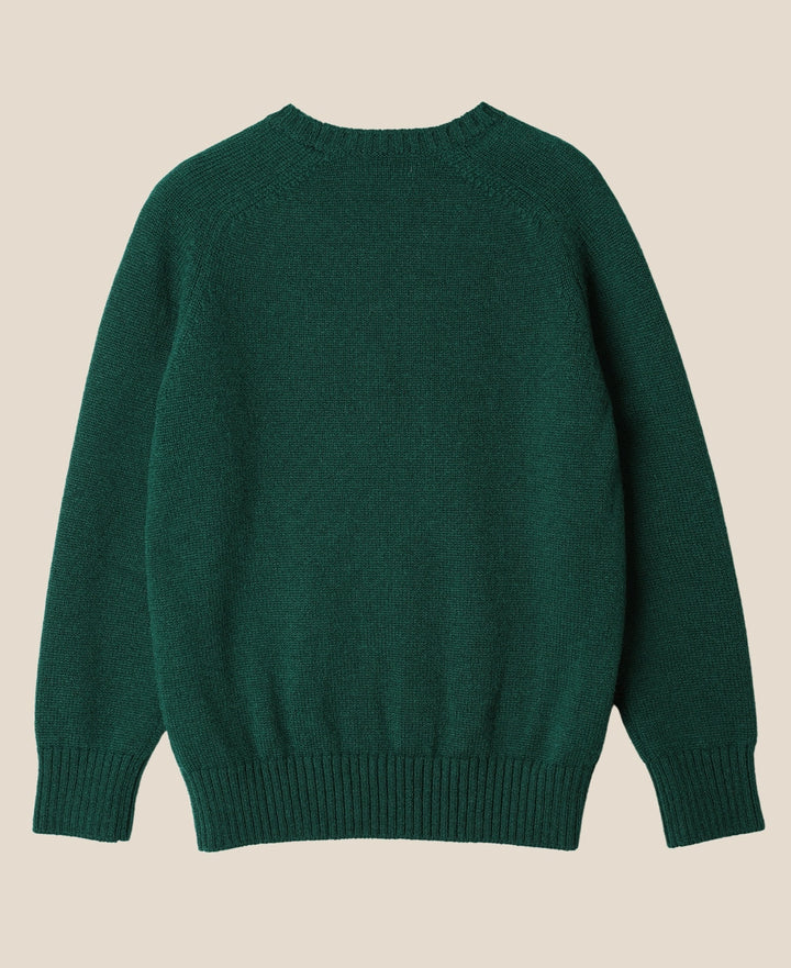 CREW-NECK S/S SWEATER / BLACK サイズ5 Supersoft Crew Neck Sweatshirt – MONROW