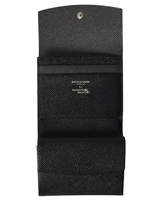 Compact Wallet HIROAN × Kamakura Black (19) / One Size