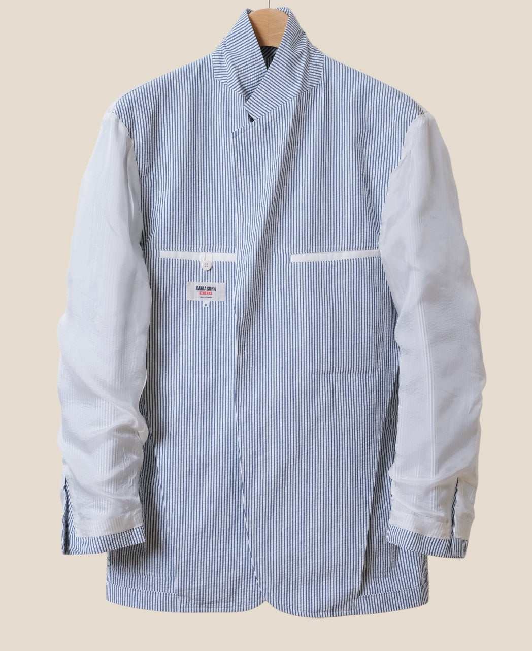 Unstructured Ivy Jacket Seersucker Stripe – Kamakura Shirts Global