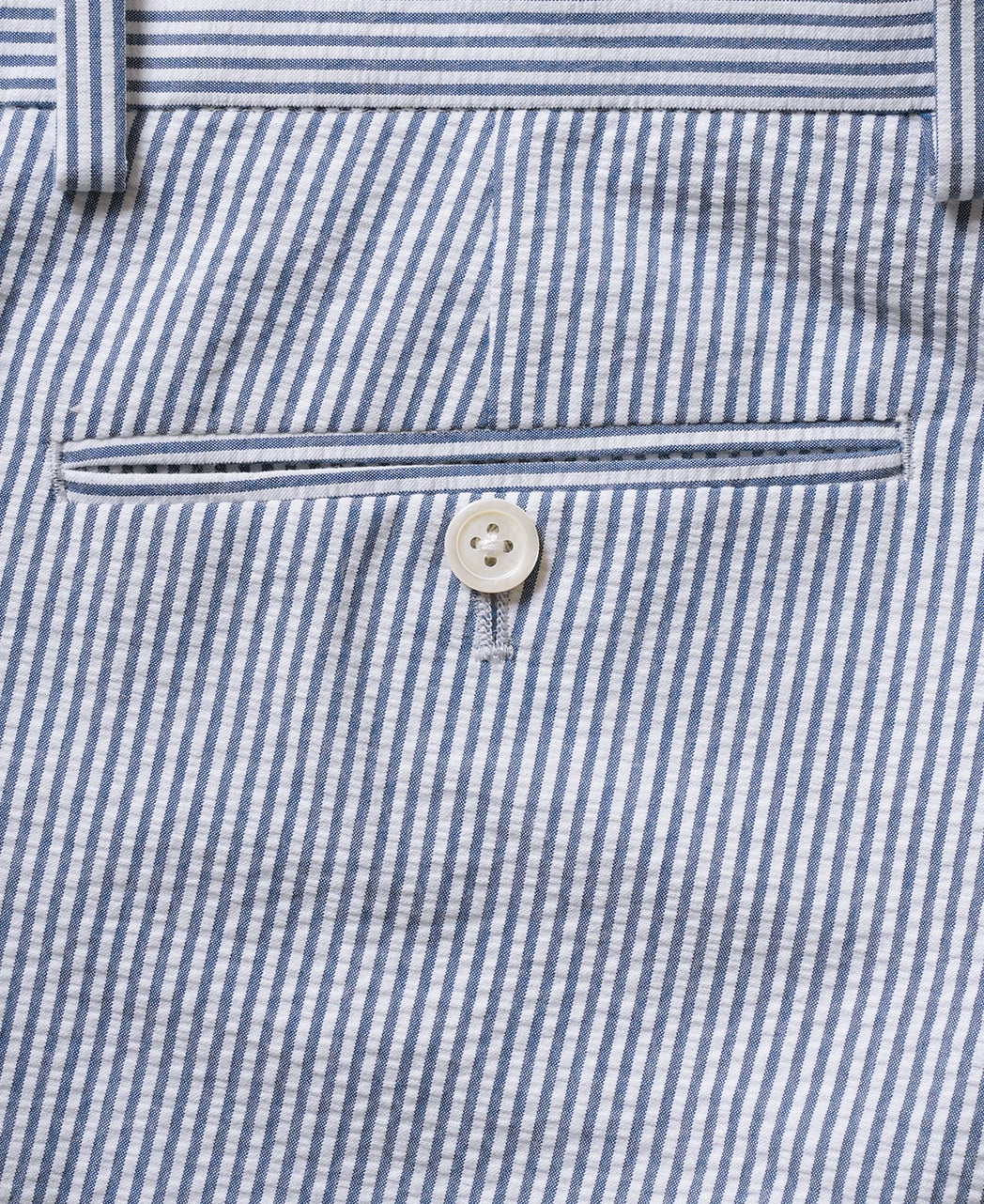 Classic Cut Ivy Trousers Seersucker Stripe – Kamakura Shirts