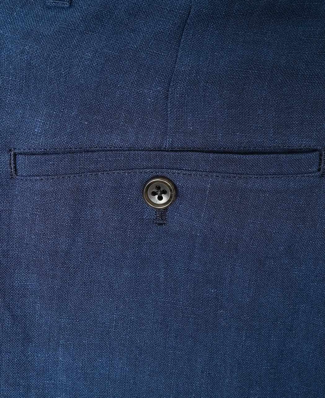 EXTRA HEAVY NAVY BLUE LINEN SHORT PANTS – Kamakura Shirts Global