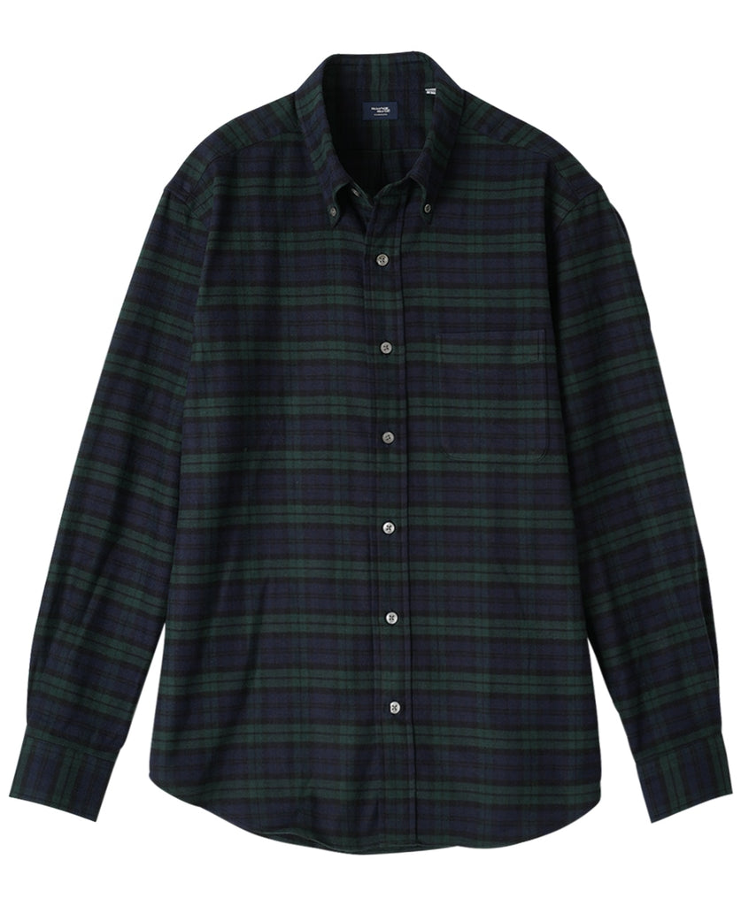 Casual Cotton Flannel Black Watch – Kamakura Shirts Global Online