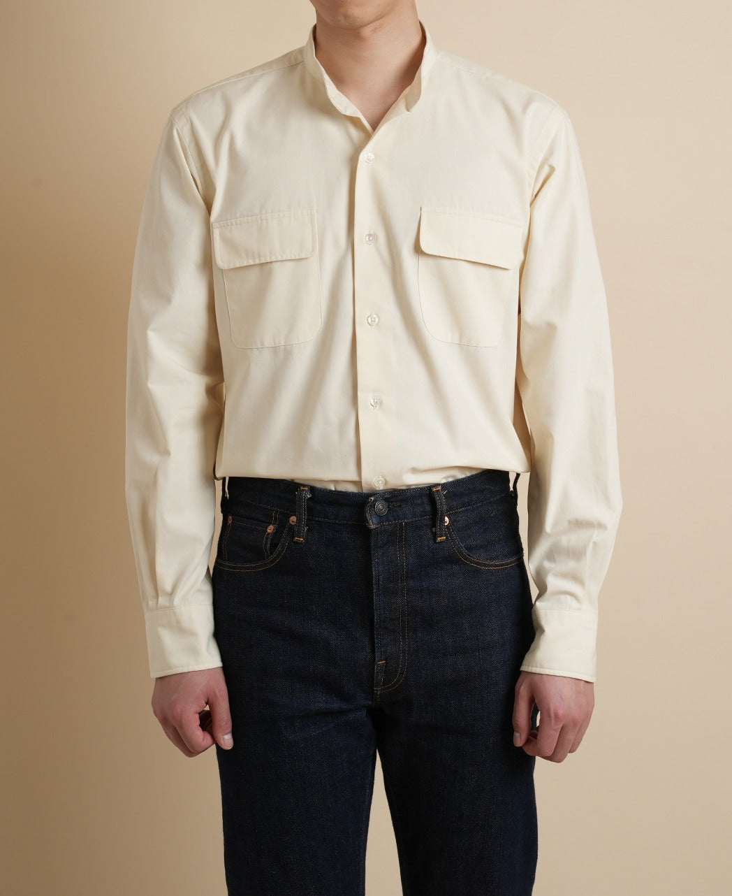 VINTAGE IVY Band Collar Dungaree – Kamakura Shirts Global Online Store