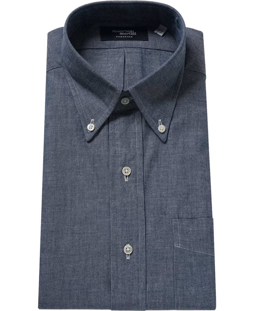 TOKYO SLIM FIT - SPORT Button Down Chambray – Kamakura Shirts