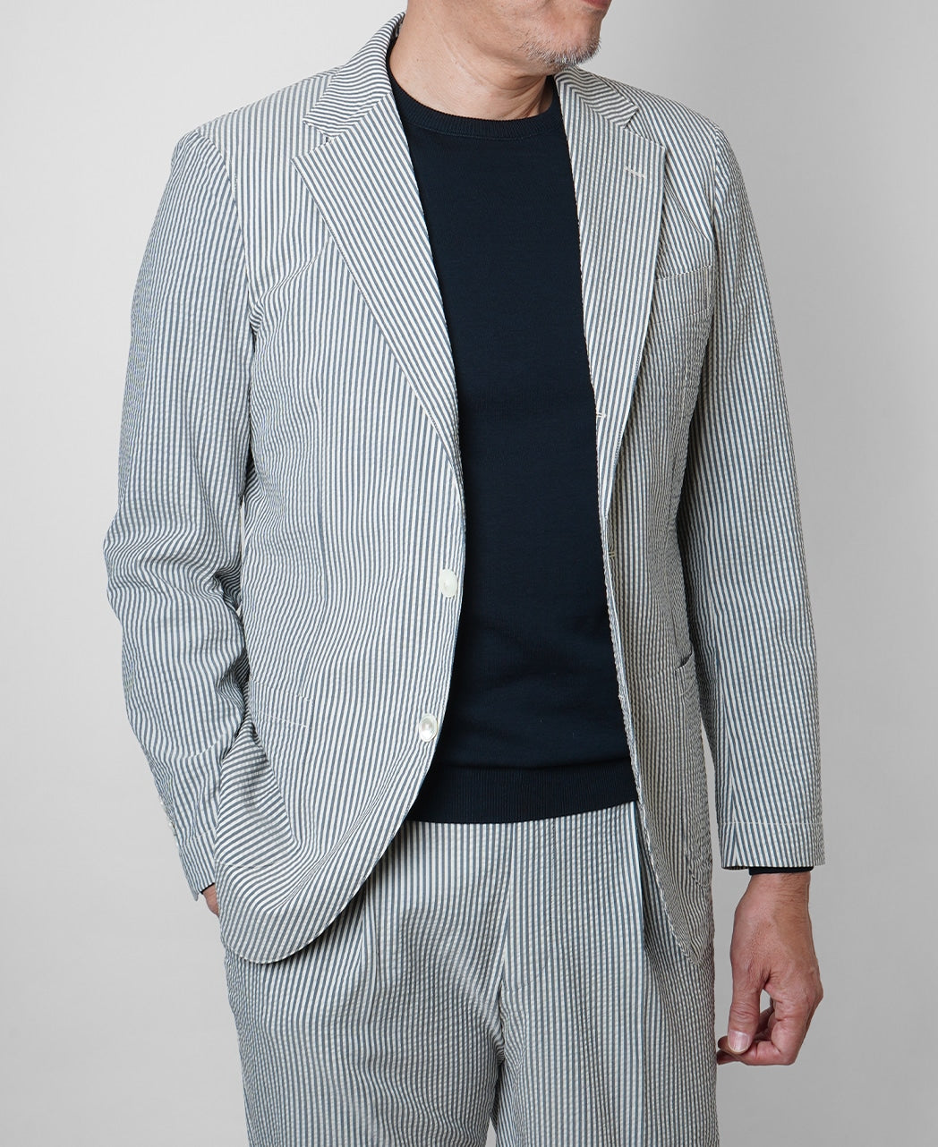 Lightweight Wool Seersucker Jacket – Kamakura Shirts Global Online