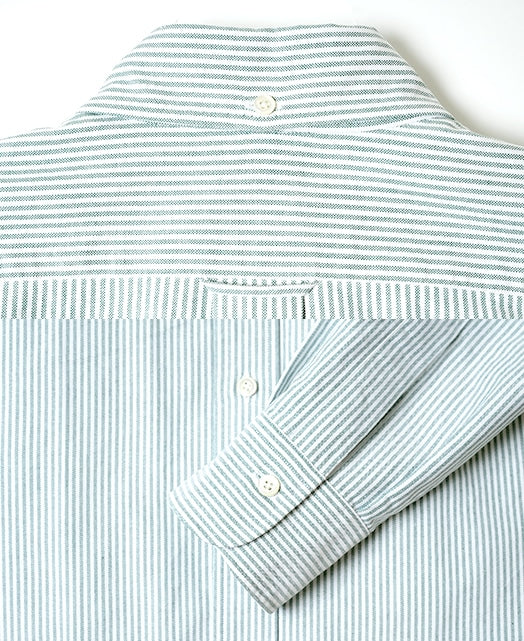 VINTAGE IVY - University Stripe Button Down Oxford  Kamakura Shirts Global  Online Store