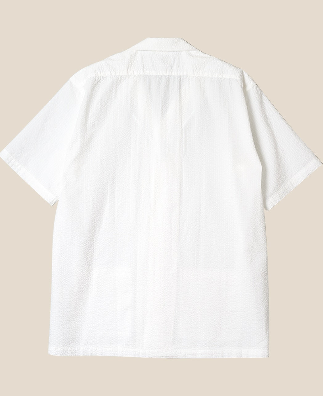 SHONAN BEACH SHIRT WHITE SEERSUCKER – Kamakura Shirts Global