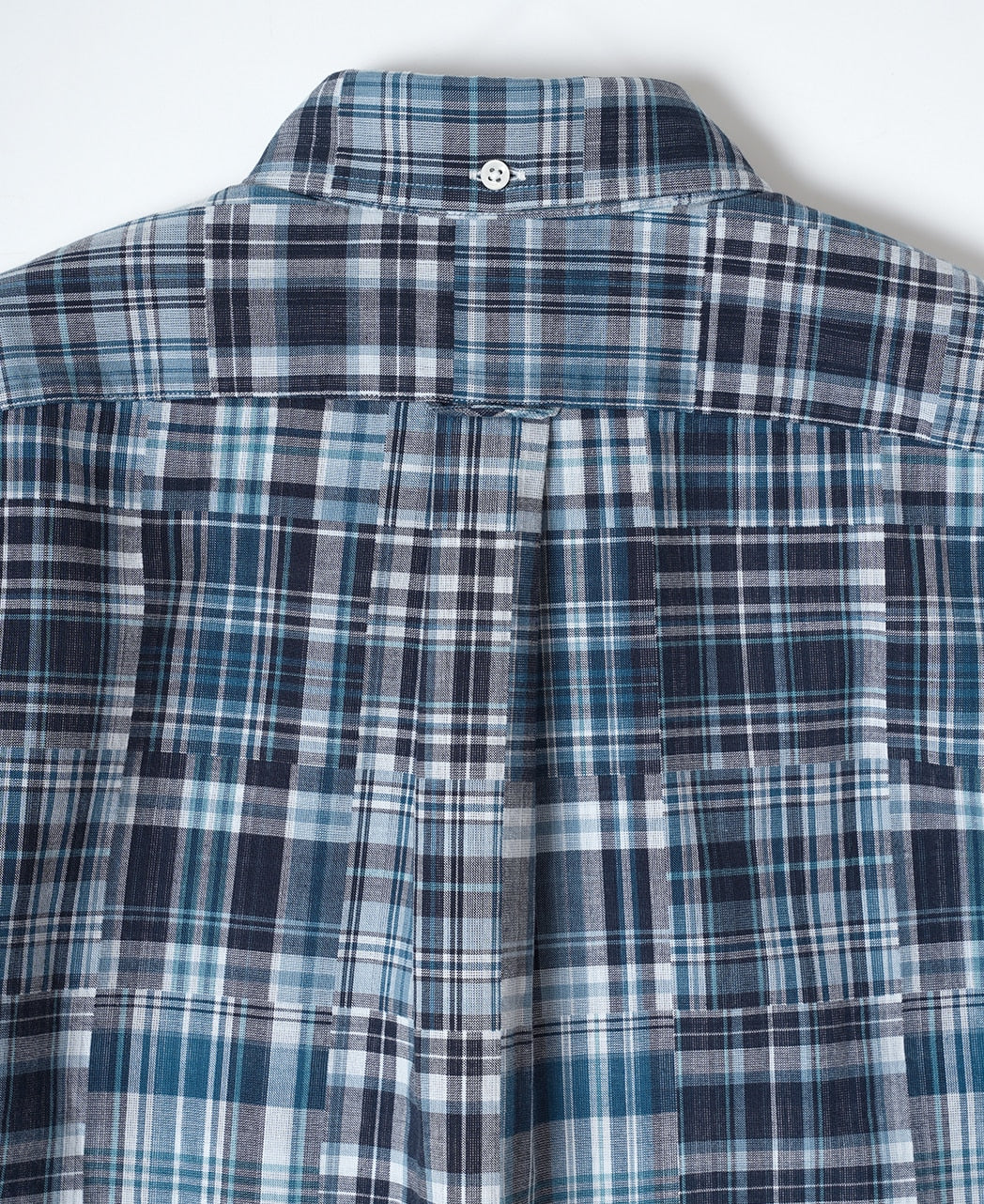 VINTAGE IVY BD POPOVER BLUE CRAZY MADRAS – Kamakura Shirts Global