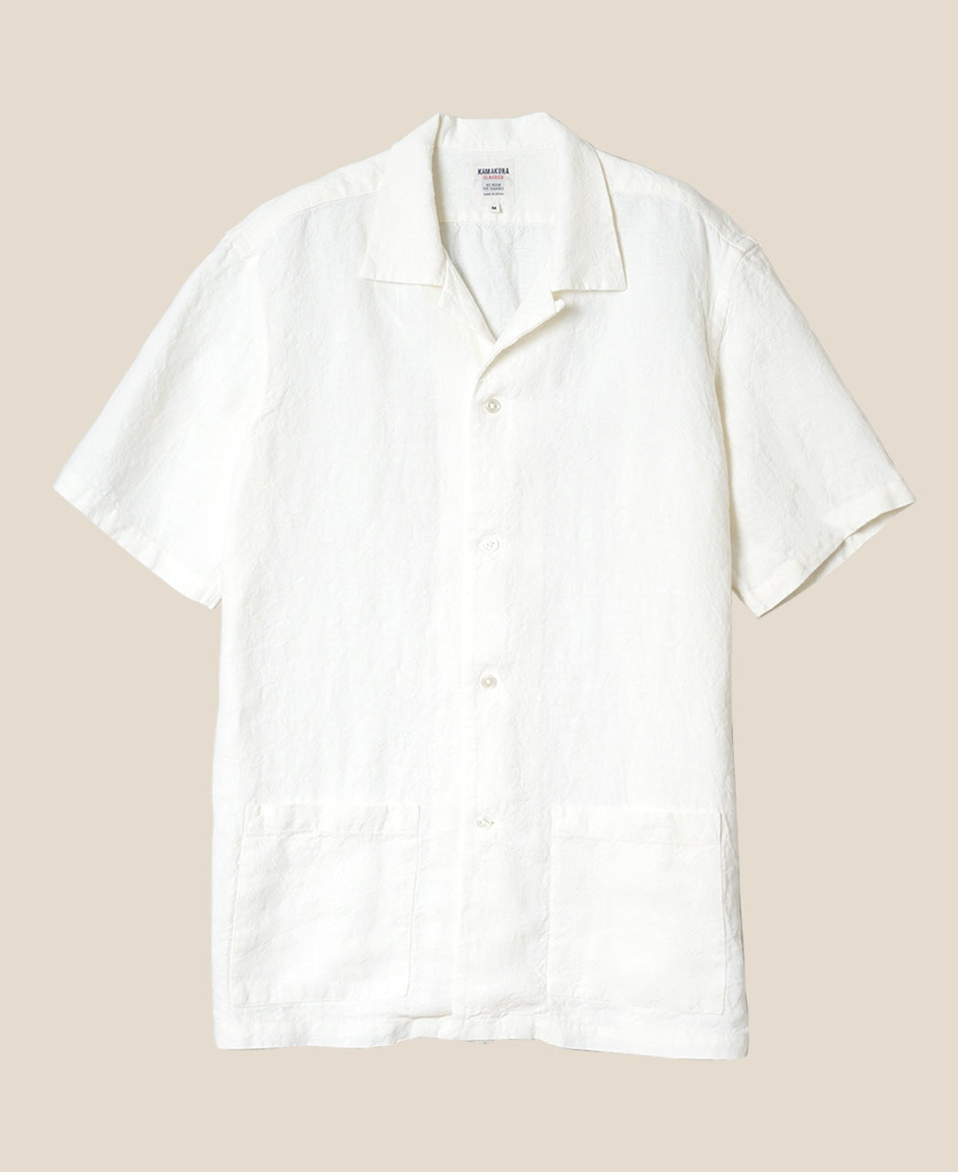 Summer Special】 SHONAN BEACH SHIRT EXTRA HEAVY LINEN – Kamakura