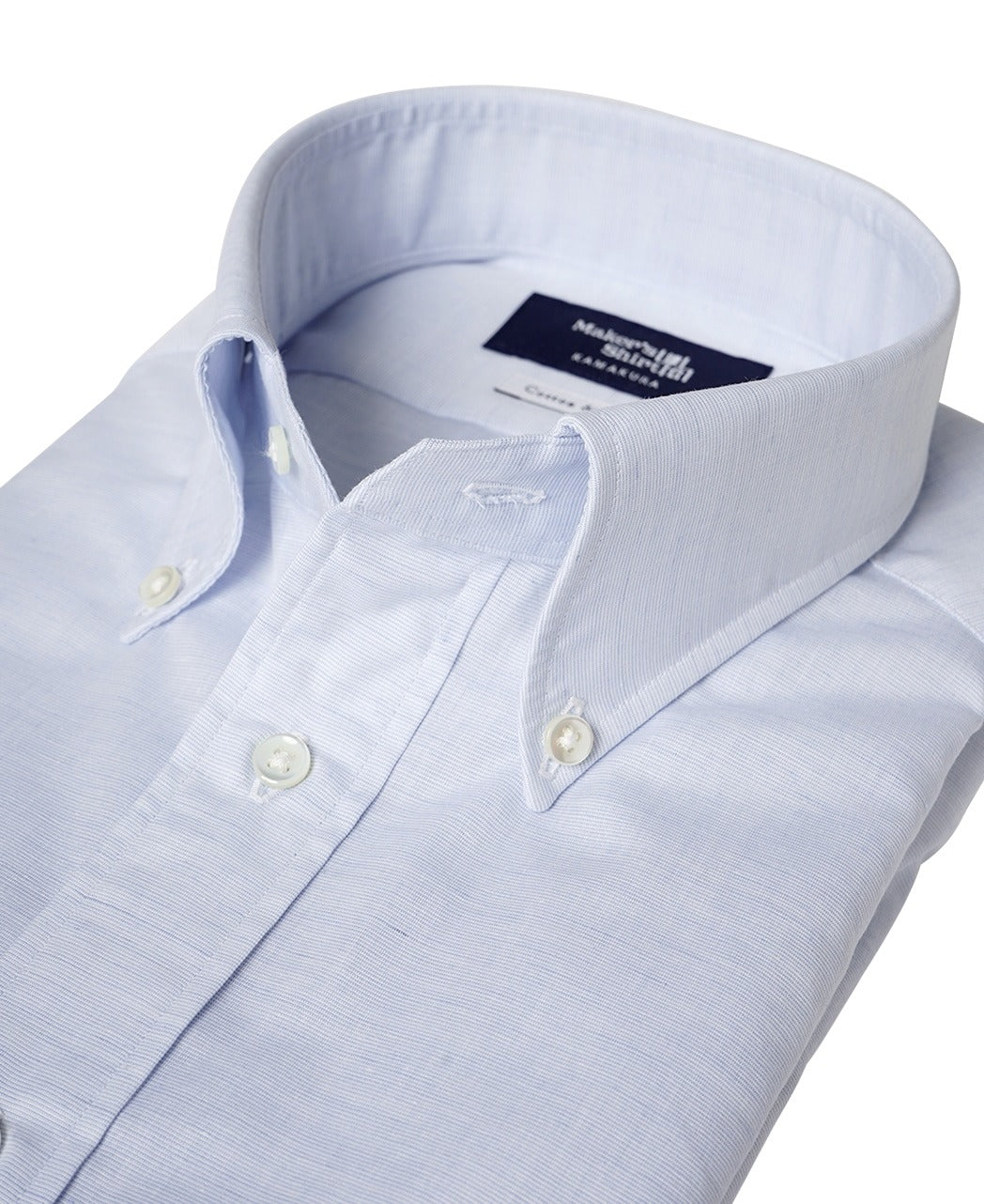 TOKYO SLIM FIT - Button Down Cotton Linen – Kamakura Shirts Global