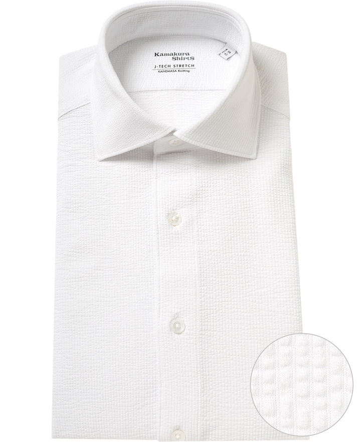 Tokyo Slim Fit - Spread Seersucker J-Tech Stretch EASY CARE