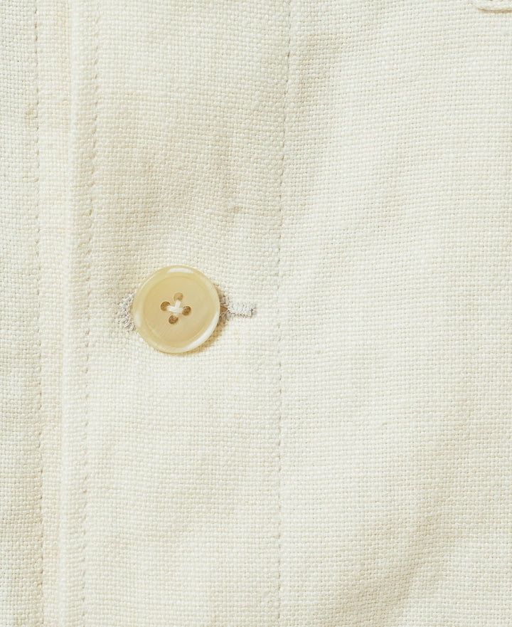 FRENCH WORK JACKET LINEN CANVAS – Kamakura Shirts Global Online Store