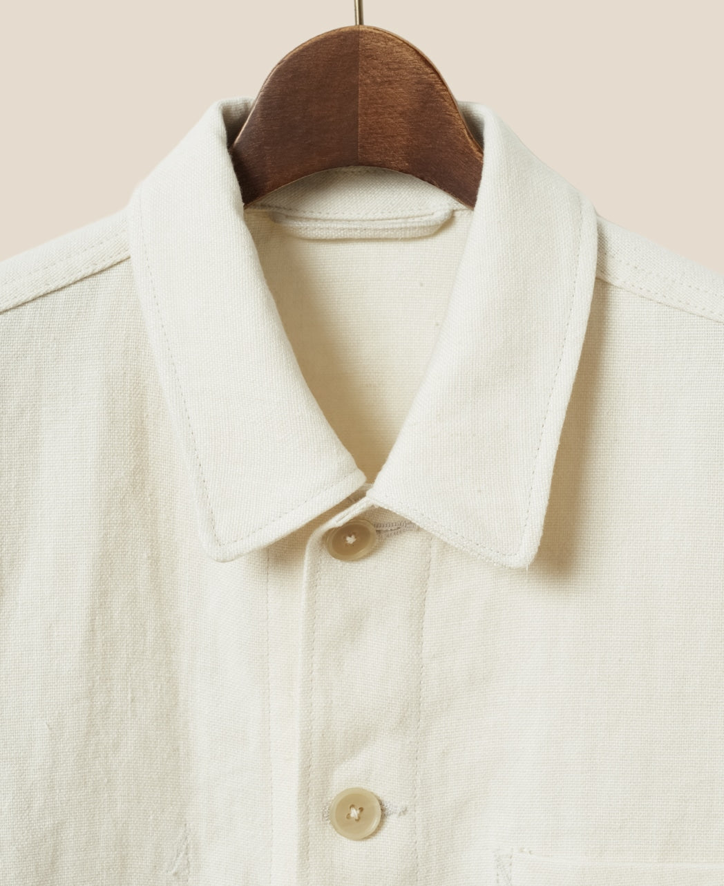 FRENCH WORK JACKET LINEN CANVAS – Kamakura Shirts Global Online Store