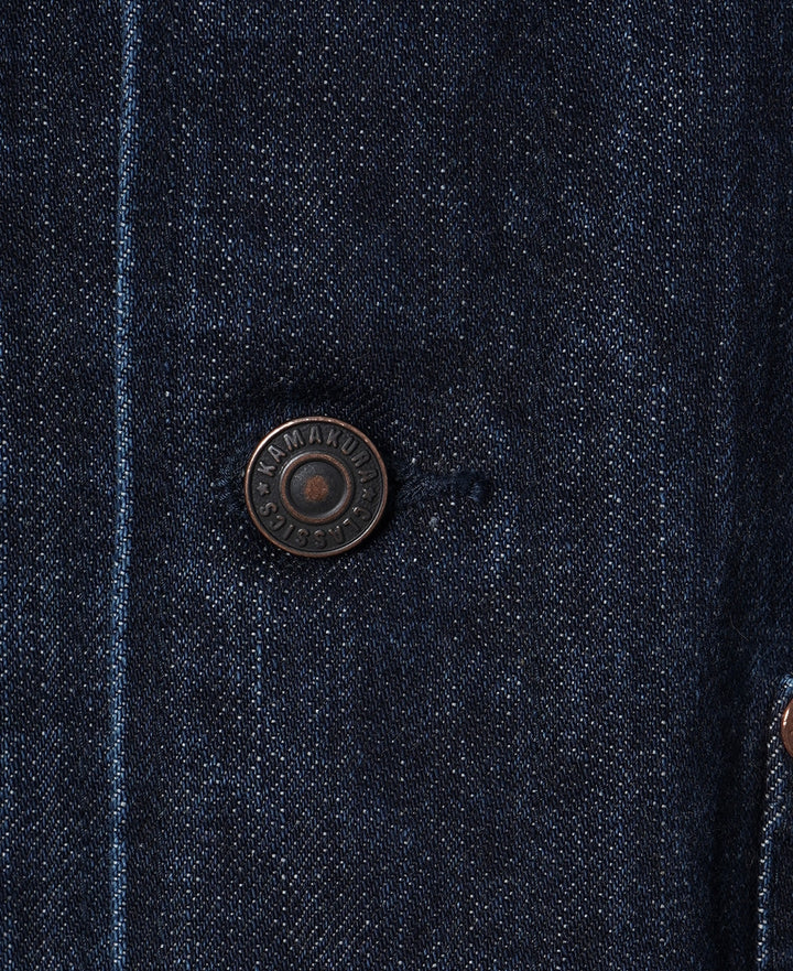 Summer Special】 Denim French Work Jacket – Kamakura Shirts Global