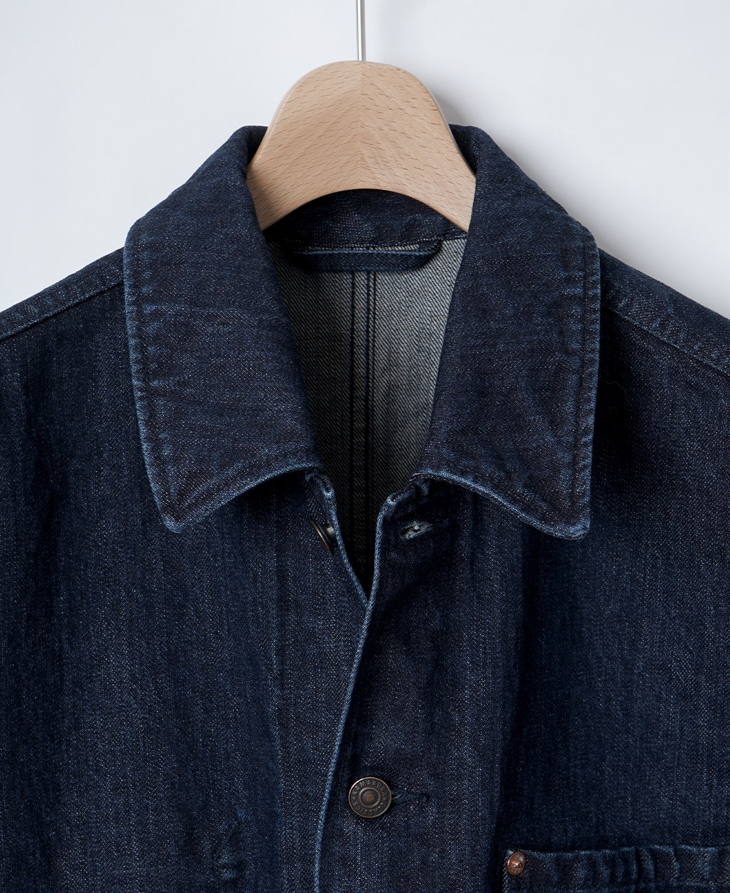 Denim French Work Jacket – Kamakura Shirts Global Online Store