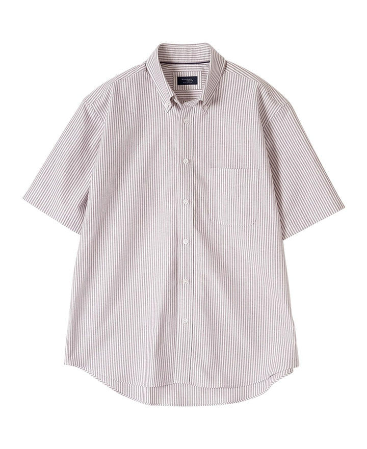 Short Sleeve Shirt - Button-Down Oxford