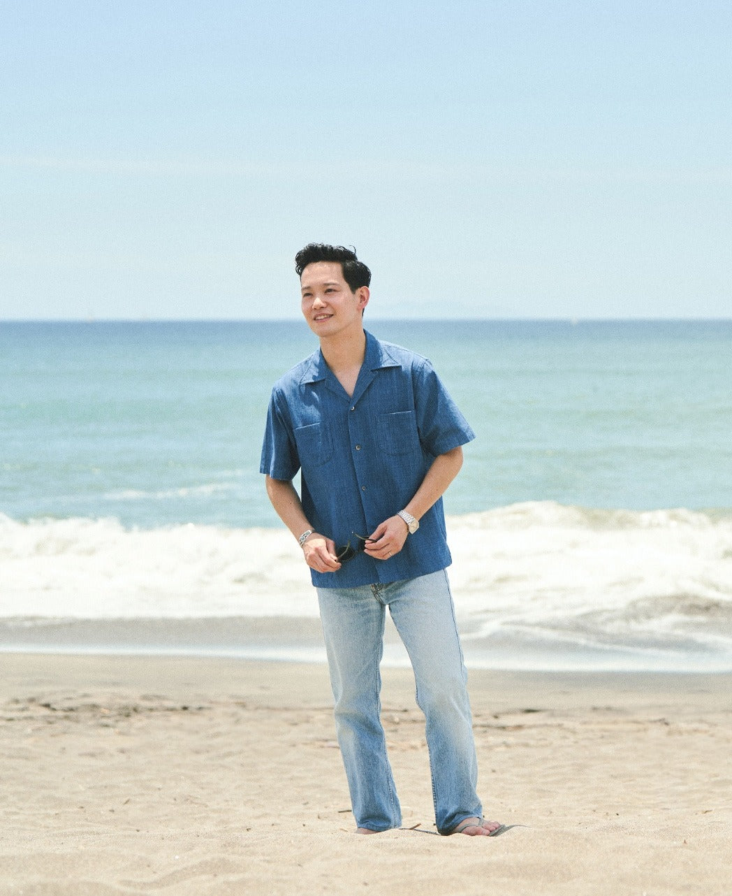 Naturally Indigo-Dyed Hawaiian Shirt – Kamakura Shirts Global