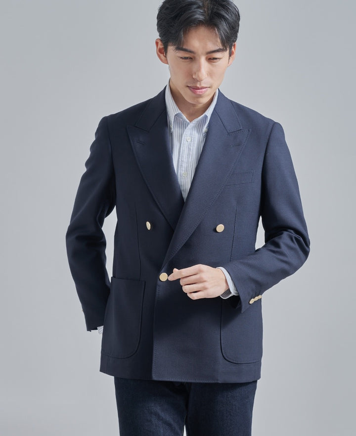ジャケット・アウター WOOL DOUBLE COAT 4-Button Wool Double Jacket – Kamakura Shirts Global Online Store