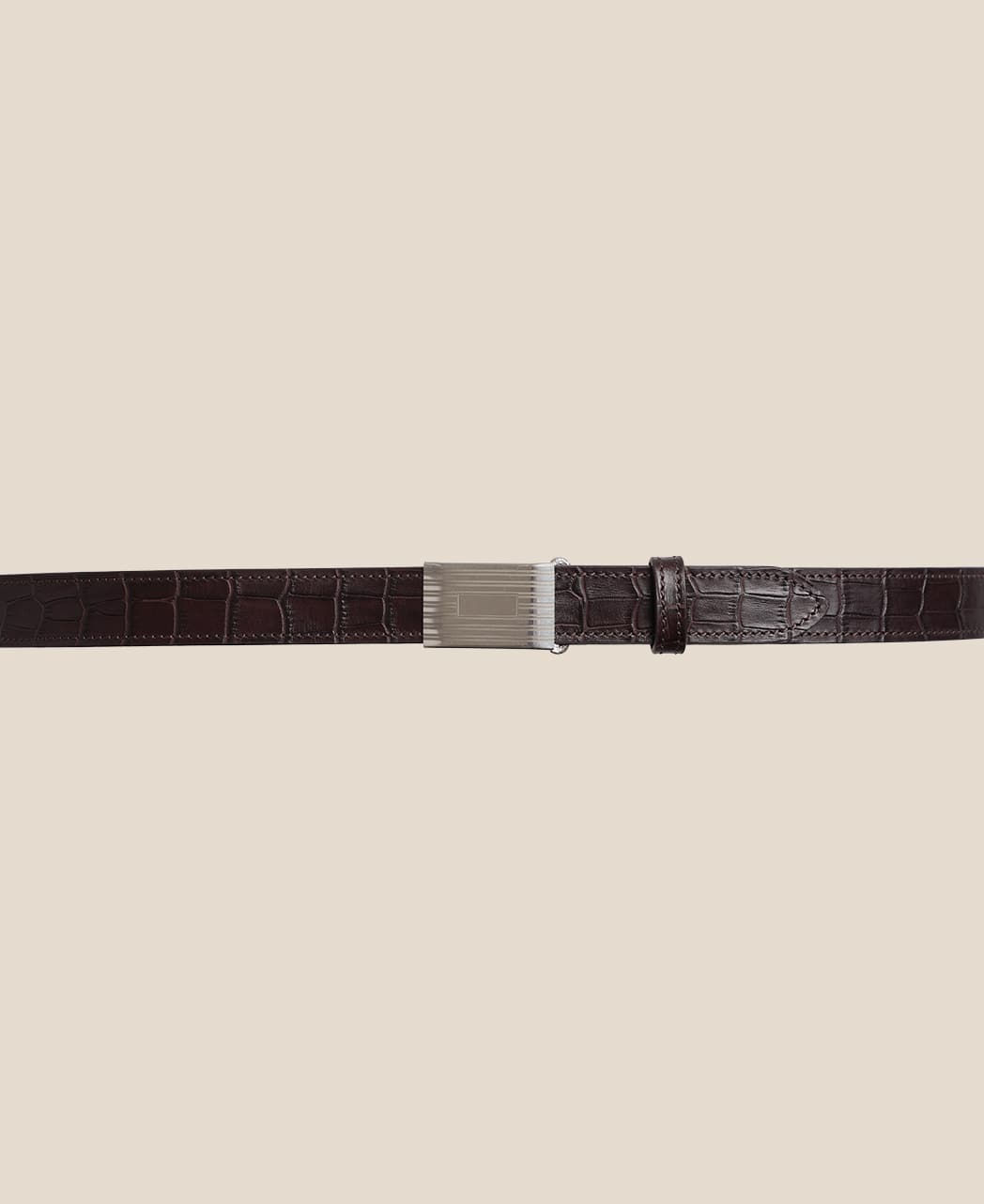 ENGINE TURNED SLIDE BUCKLE BELT – Kamakura Shirts Global Online Store