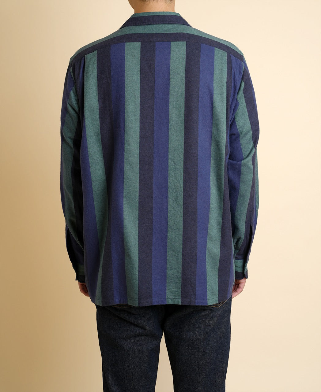 BOLD Multi Stripe Open Collar Shirt – Kamakura Shirts Global