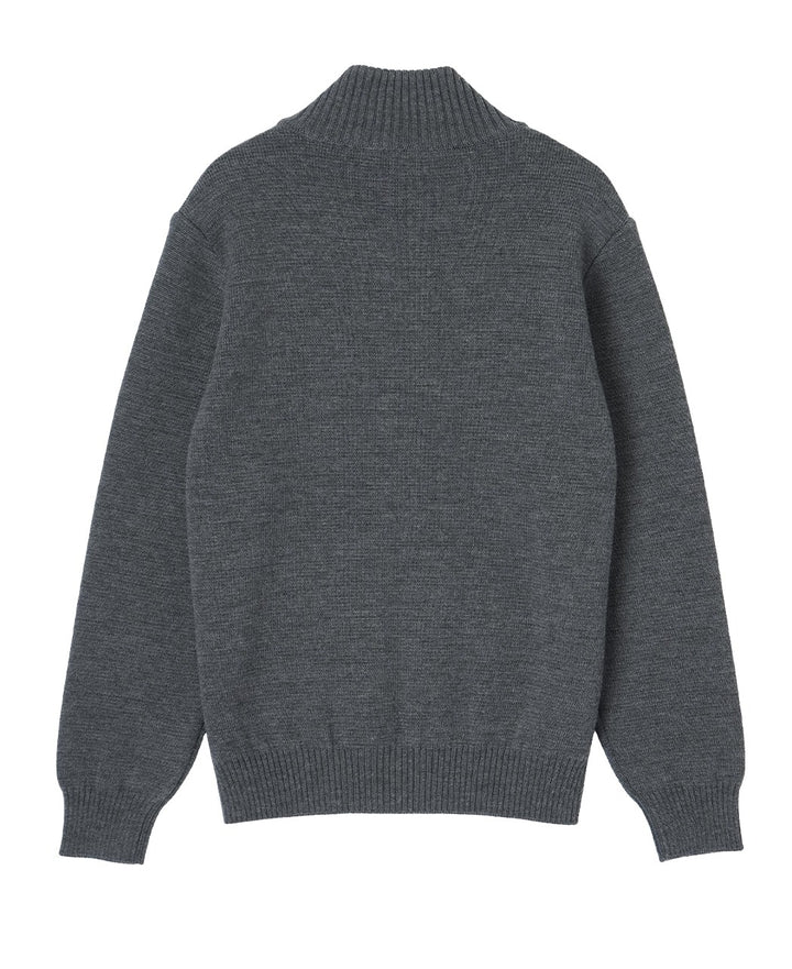 3*7様 renoma HIGH GAUGE CREW NECK KNIT 黒 Driver's Knit Blouson 7-gauge – Kamakura Shirts Global