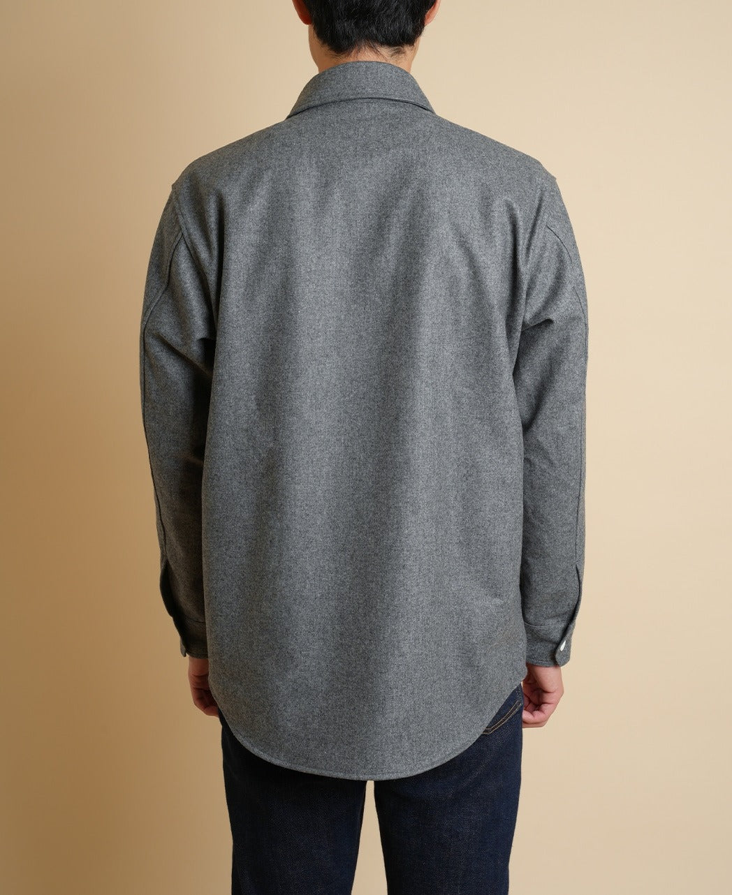 梅吉様】23AW Melton CPO Shirts S MELTON CPO JKT - ReVoLuTioN