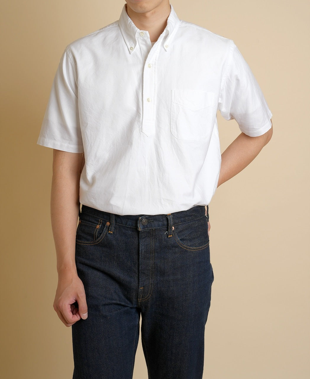 VINTAGE IVY BD POPOVER OXFORD – Kamakura Shirts Global Online Store