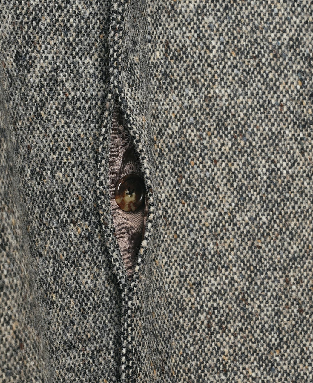 ONE PIECE SLEEVE BALMACAAN COAT DONEGAL TWEED – Kamakura Shirts