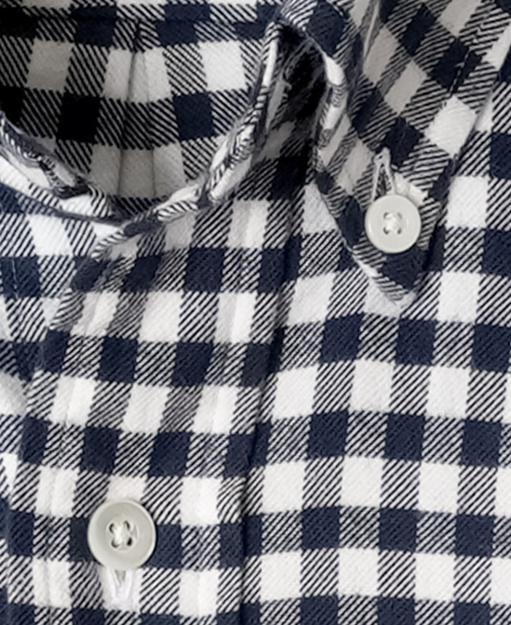 Vintage Ivy Navy Flannel Gingham Check Shirt – Kamakura Shirts