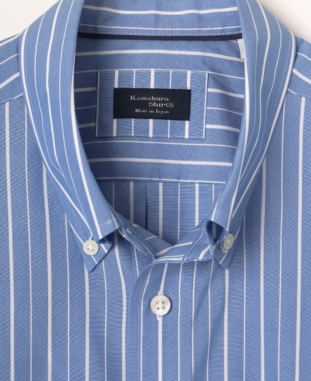 Casual Broadcloth Button-Down Stripe – Kamakura Shirts Global Online Store