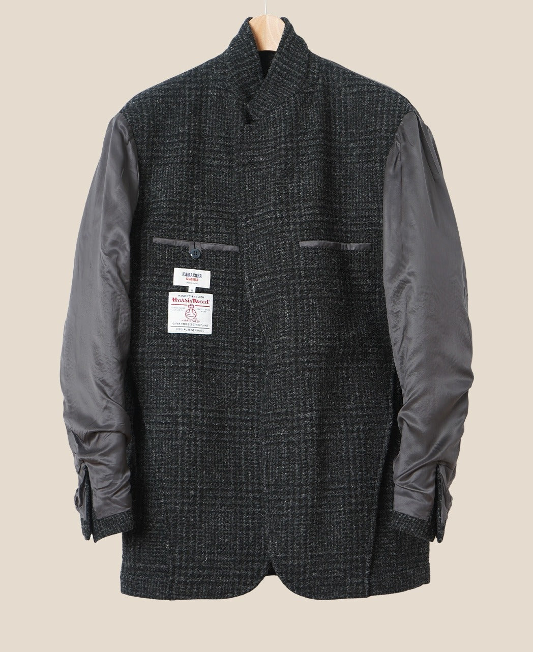 UNSTRUCTURED IVY JACKET HARRIS TWEED – Kamakura Shirts Global