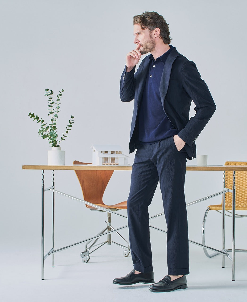 TECHWOOL Light Weight Jacket Seersucker – Kamakura Shirts Global