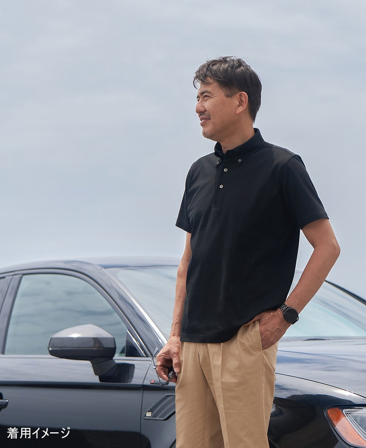 Business POLO SHIRT - Button Down Pique Jersey – Kamakura Shirts